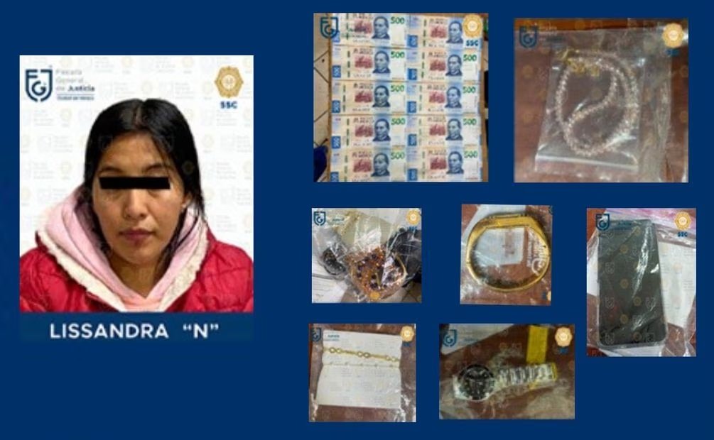 La actriz comenta que su empleada doméstica estaba coludida con otra persona y juntos le robaron los 500 mil pesos. Fiscalía ya investiga