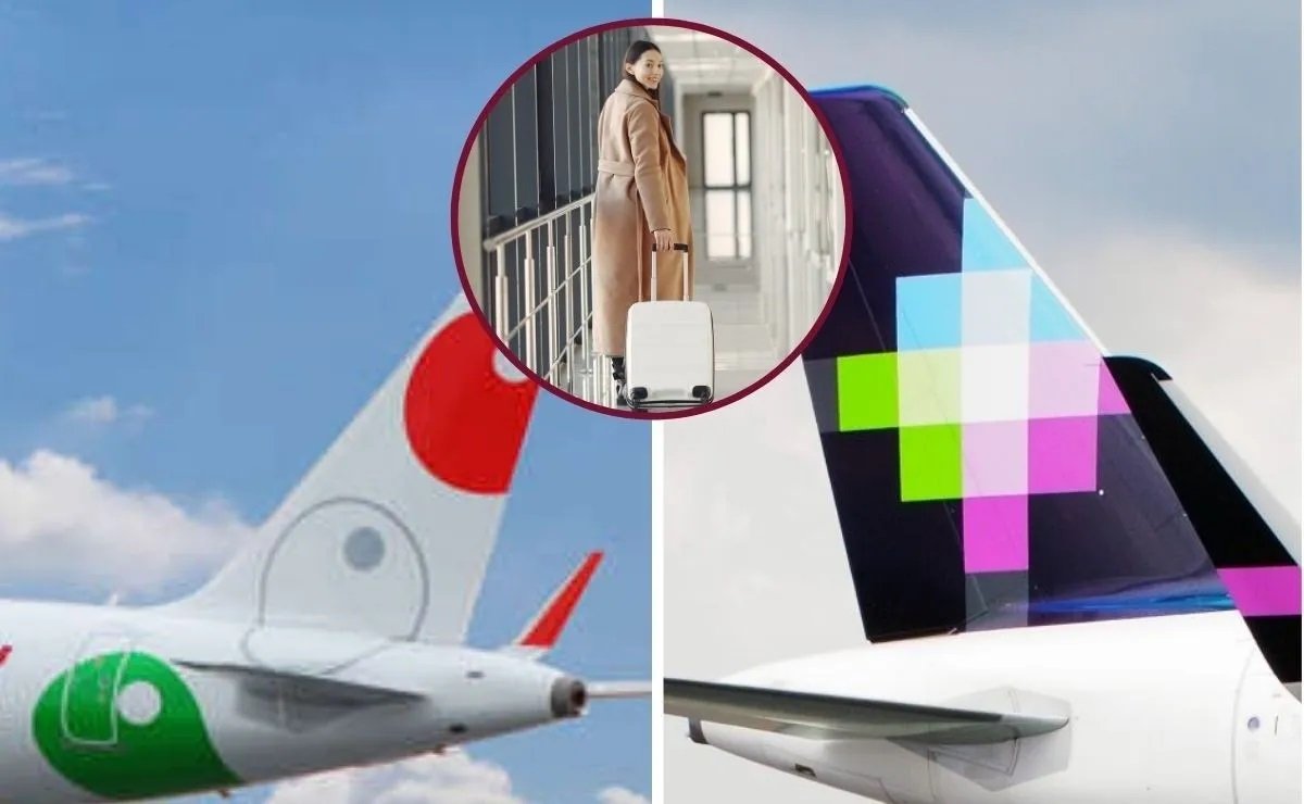 Las aerolíneas low cost, como VivaAerobus y Volaris, ofrecen precios más bajos por sacrificar algunos servicios, como el equipaje.