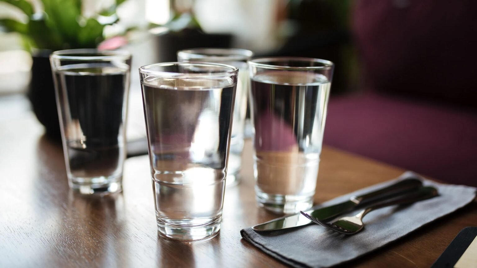 Los restaurantes no te pueden negar un vaso con agua potable.