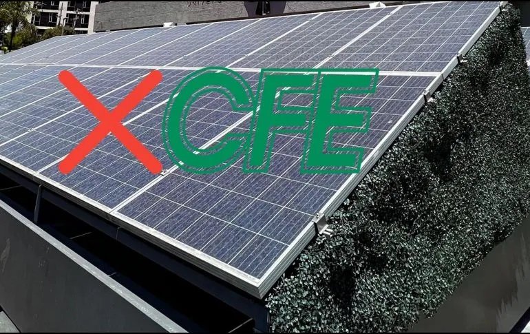 La CFE aclara que no cuenta con un programa para regalar paneles solares.