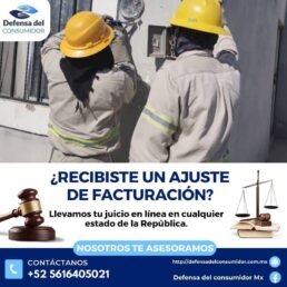 No dejes que tus derechos sean vulnerados. Si enfrentas problemas como consumidor, Defensa del Consumidor MX está aquí para ayudarte. Llevamos tu juicio en línea en cualquier estado de la República. Contáctanos  +52 56 1640 5021 y numero de oficina: 9985001601