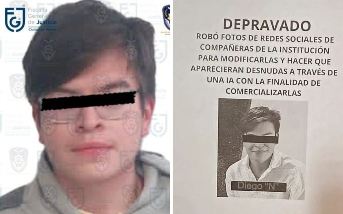 Este estudiante fue acusado de modificar y distribuir imágenes de sus compañeras con contenido sexual utilizando IA, y luego venderlas.